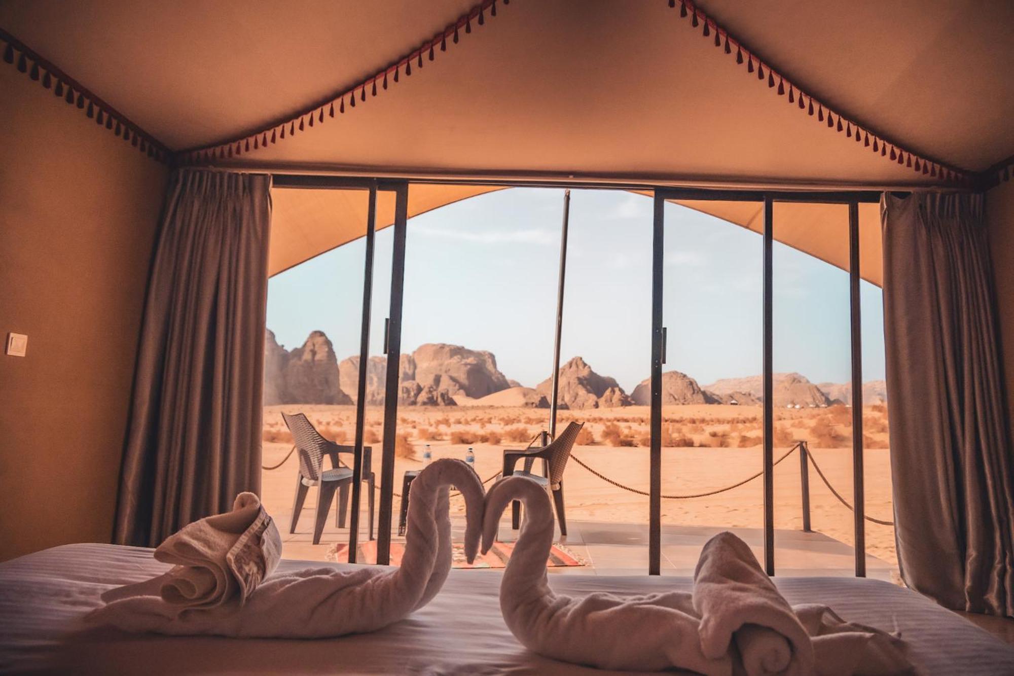 Wadi Rum Mirror Camp Exterior foto